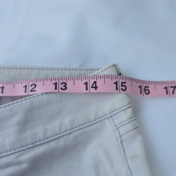 Ralph Lauren White Straight Leg Jeans Modern Minimalist Design - Picture 6 of 9